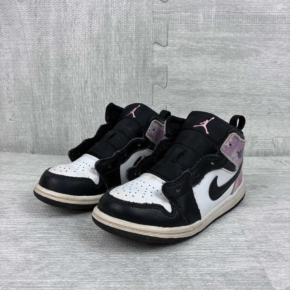 Nike Air Jordan 1 Mid Athletic Shoes 'Zen Master' Toddler 10C DM6217 001